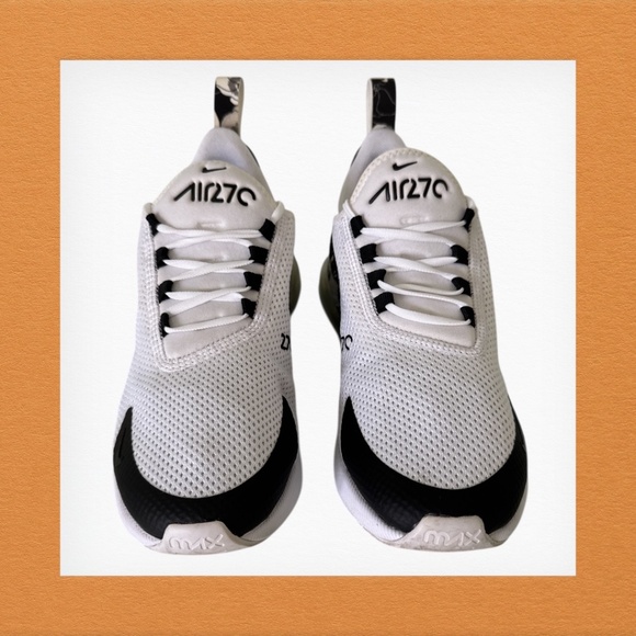 Nike Air Max 270 sneakers in black and white | ASOS Nike Air Max 270 White Black Sneakers